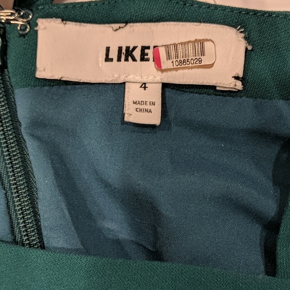 Likely Sexy Column Crisscross Evening Gown - Picture 8 of 8